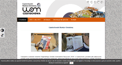 Desktop Screenshot of cbo.womczest.edu.pl